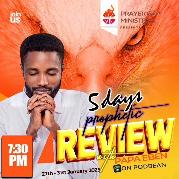 God’s General [PRAYER GAP]