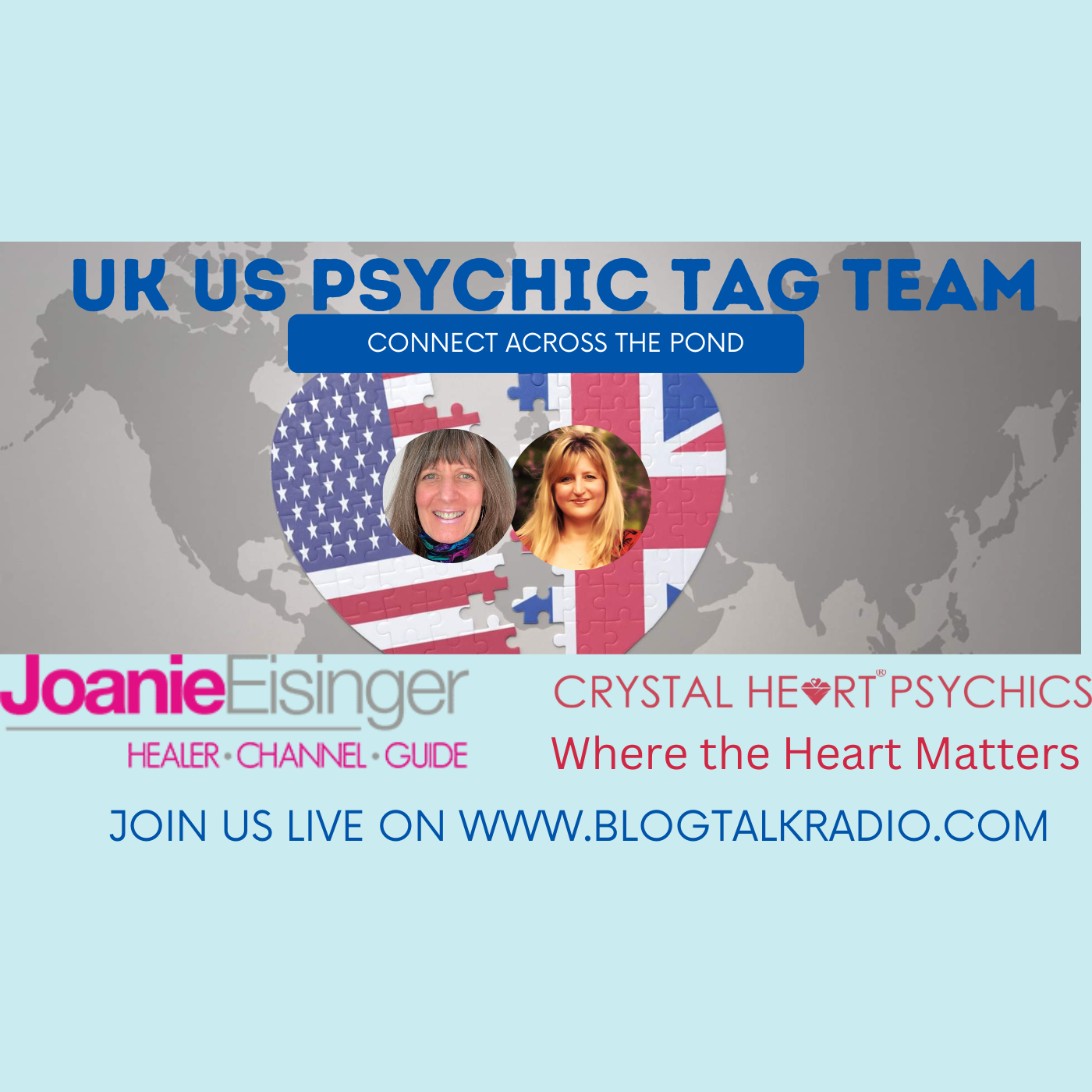 UK US Psychic Tag Team Connect Across the Pond